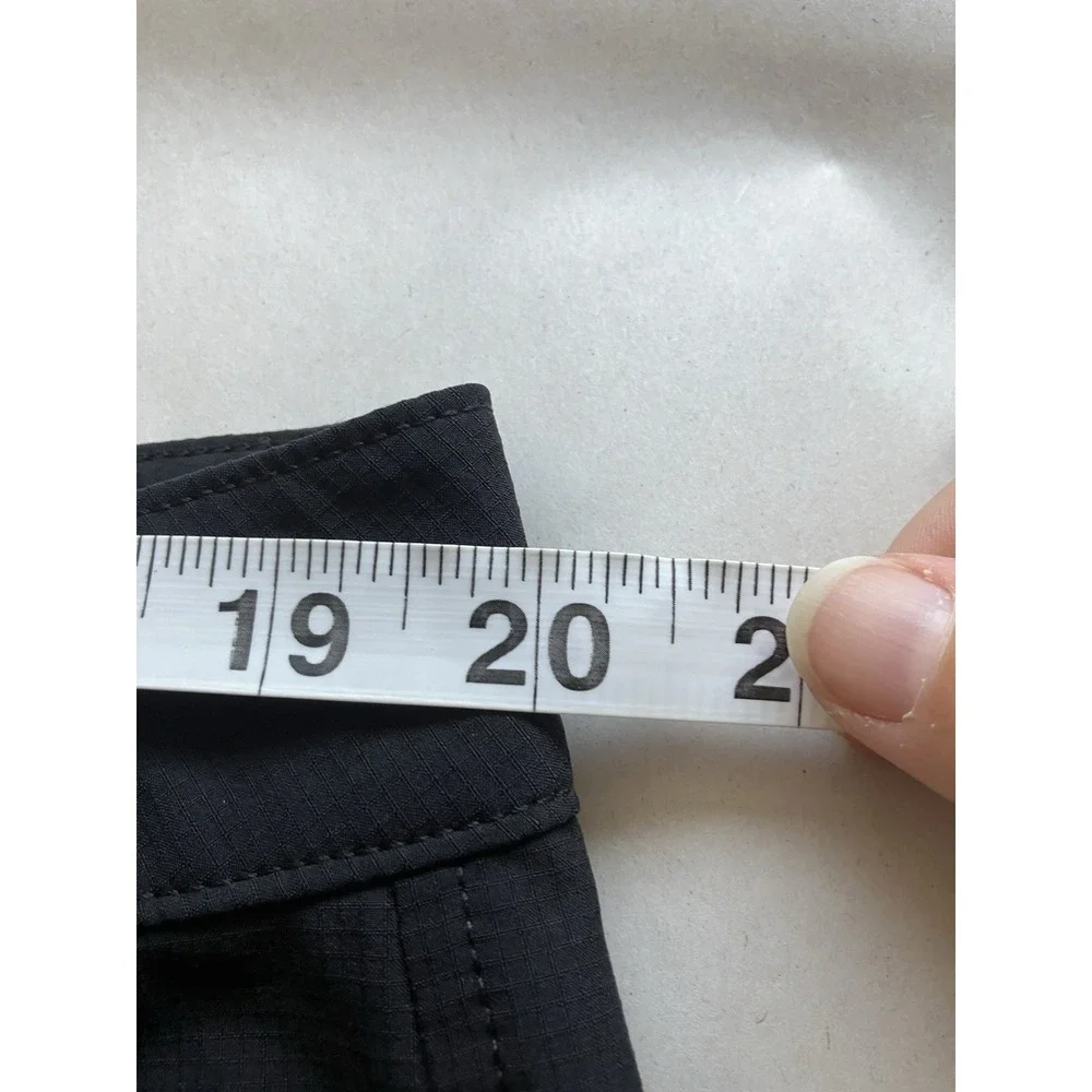 Eddie Bauer Pants Womens 16 Stretch Ripstop Crop Drawstring Hiking Mesh‎ Pockets